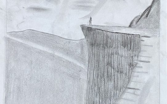the cliff