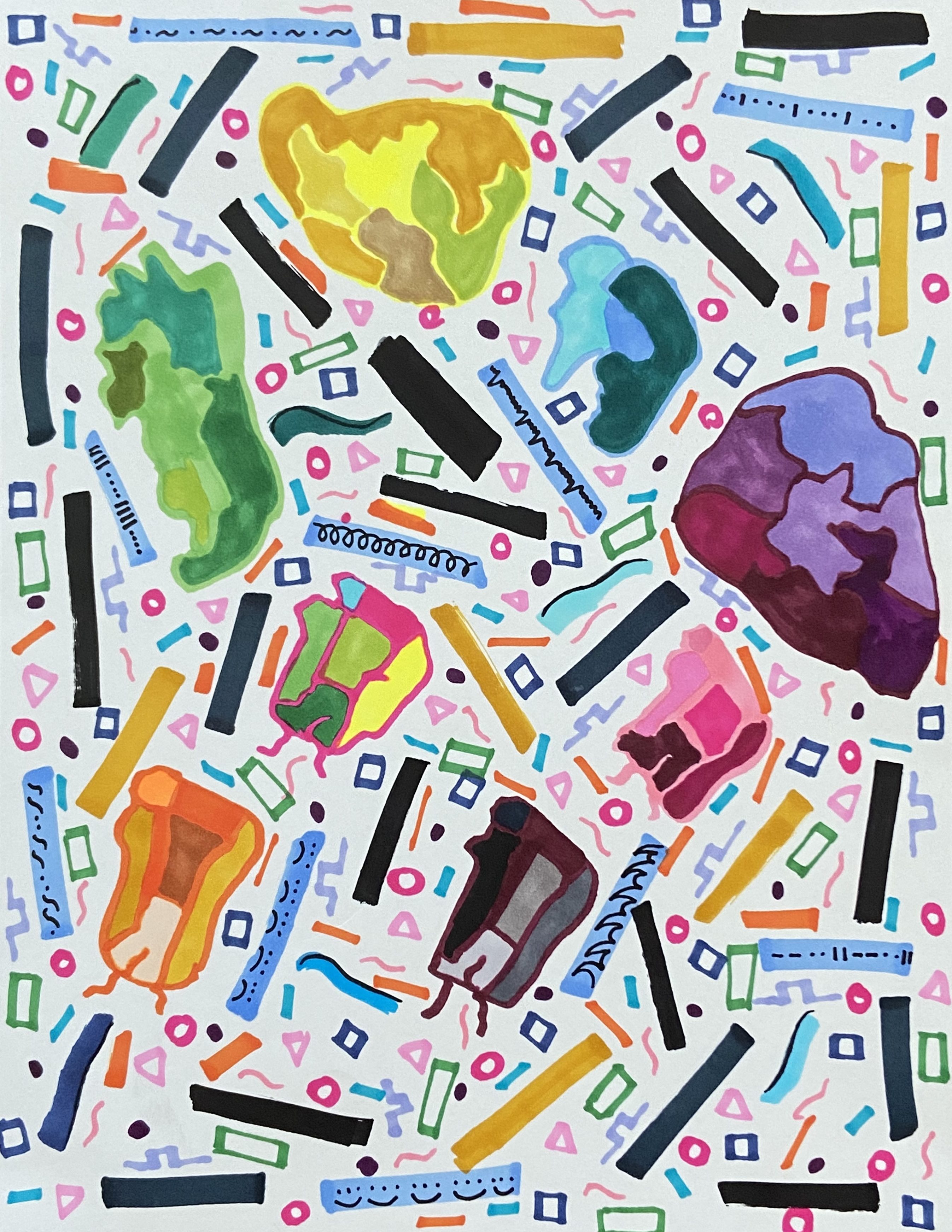 marker doodles